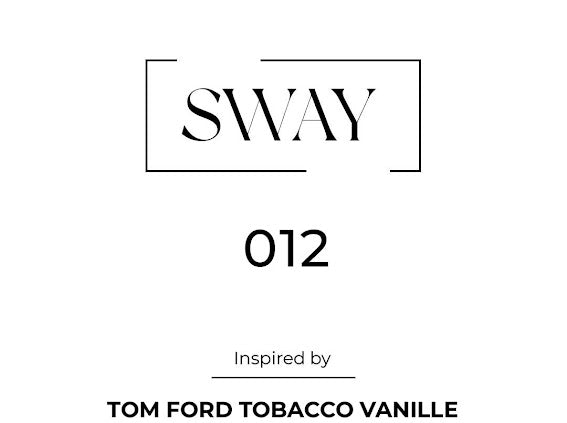 SWAY 012 Inspired by Tom Ford Tobacco Vanille